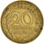 Münze, Frankreich, 20 Centimes, 1963