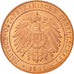 GERMAN EAST AFRICA, Wihelm II, Pesa, 1891, MS(63), Copper, KM:1