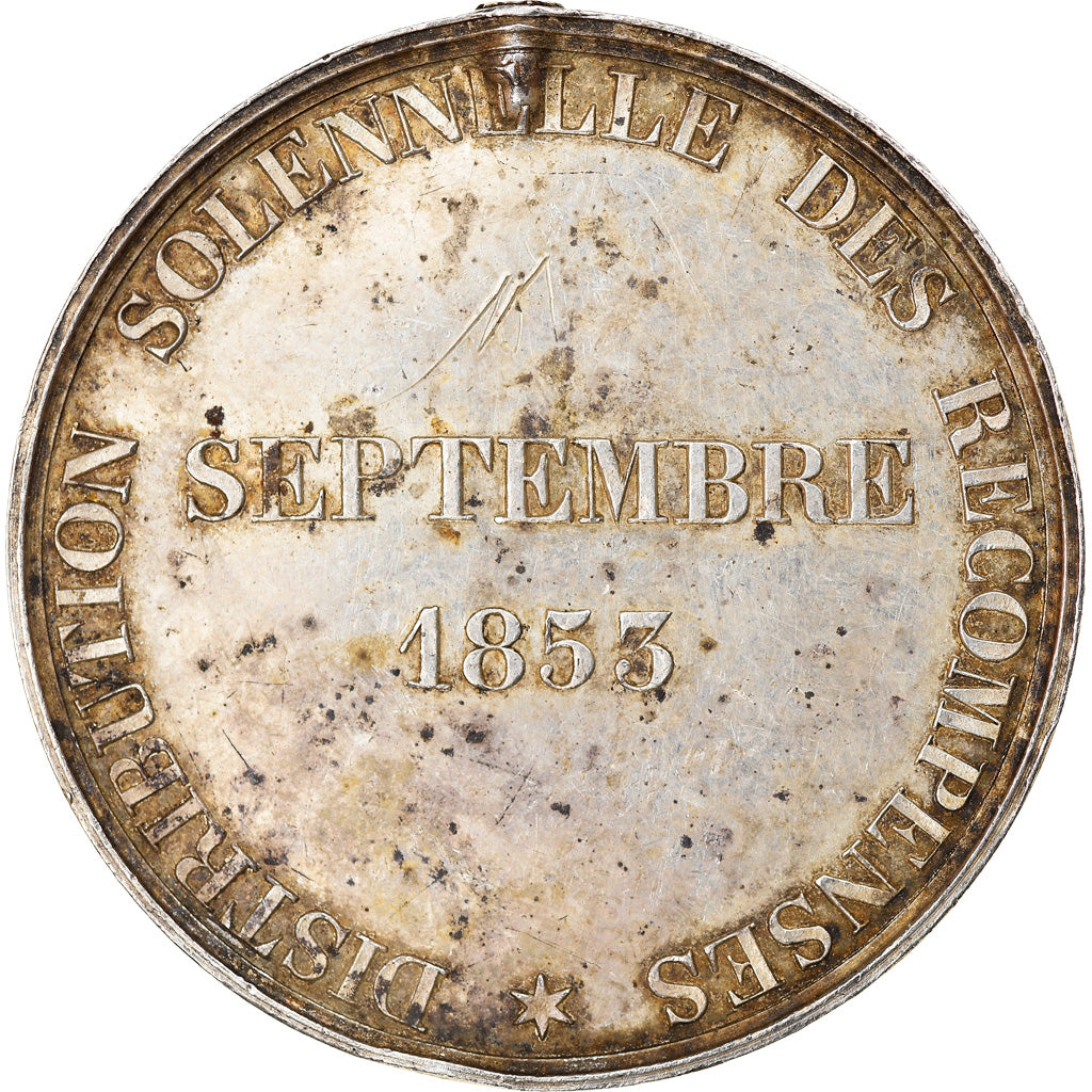 Francia, medalla, Société d'agriculture, sciences et arts de Valenciennes