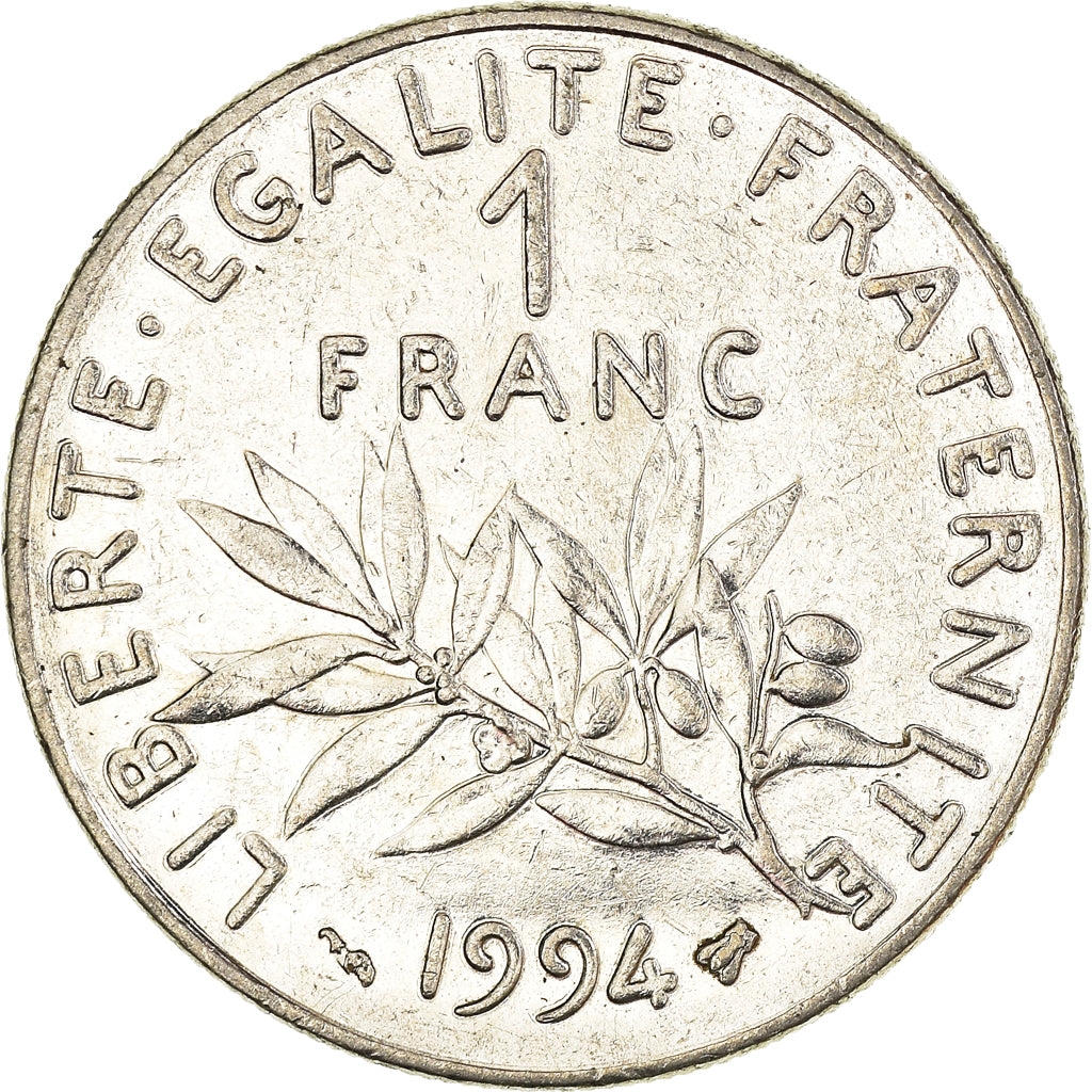 Monnaie, France, Franc, 1994