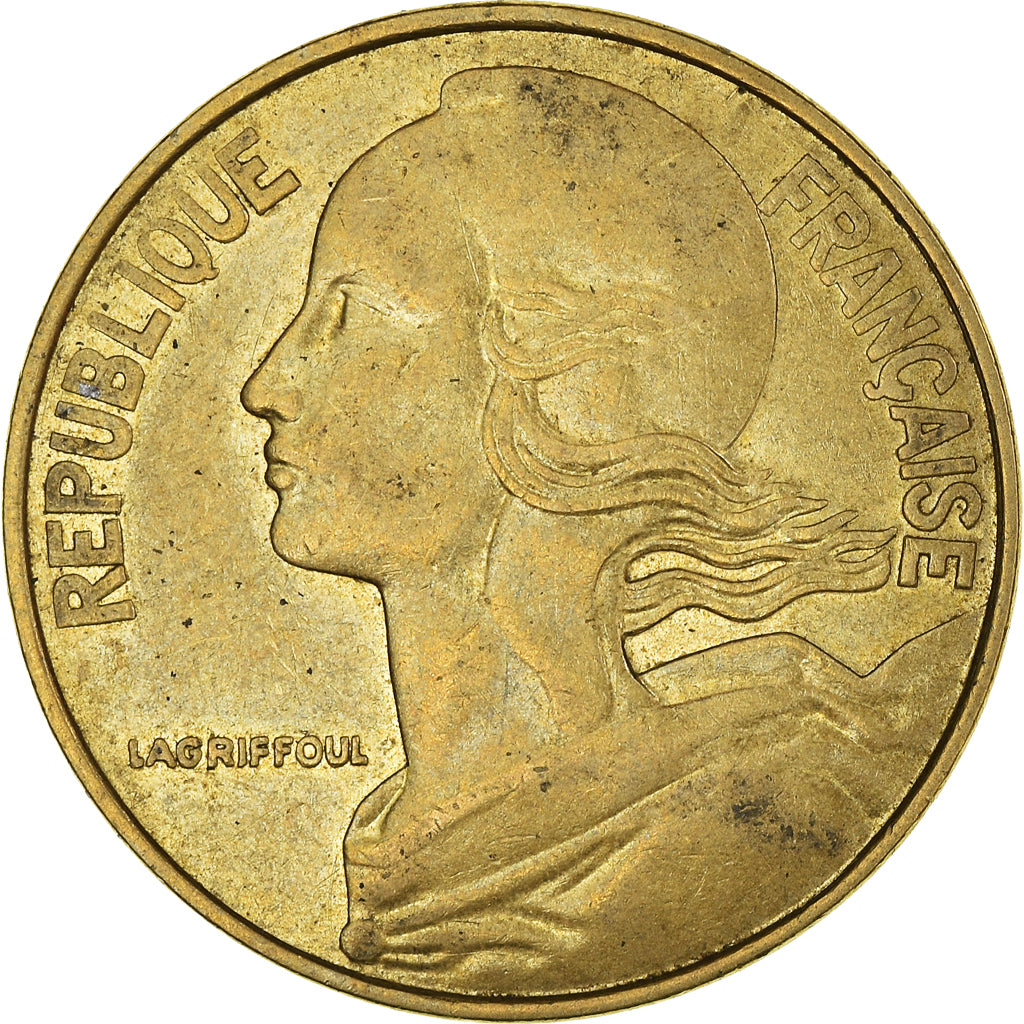 Moneda, Francia, 20 Centimes, 1981