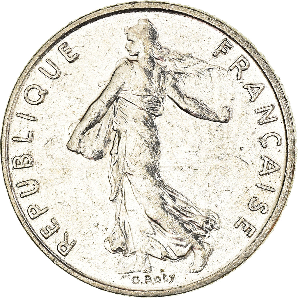 Moneta, Francia, 1/2 Franc, 1995