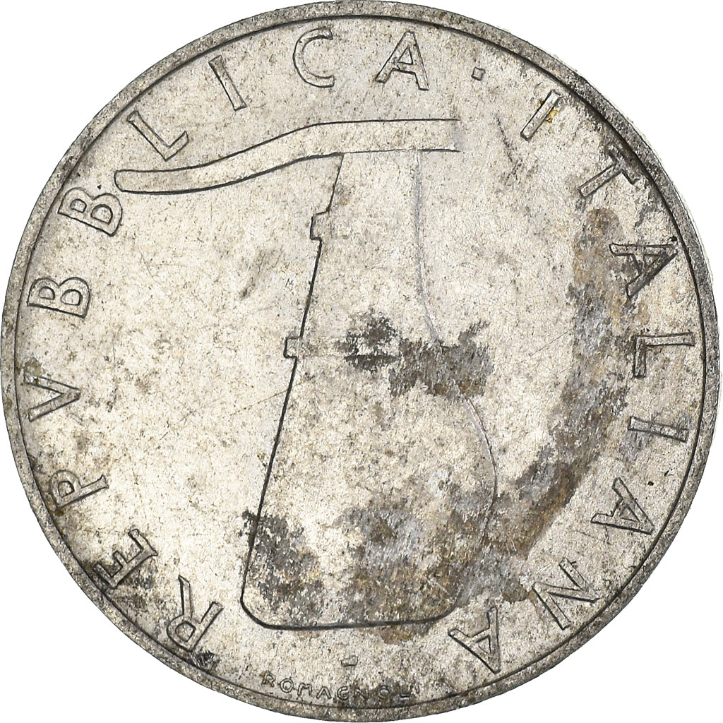 Moeda, Itália, 5 Lire, 1972