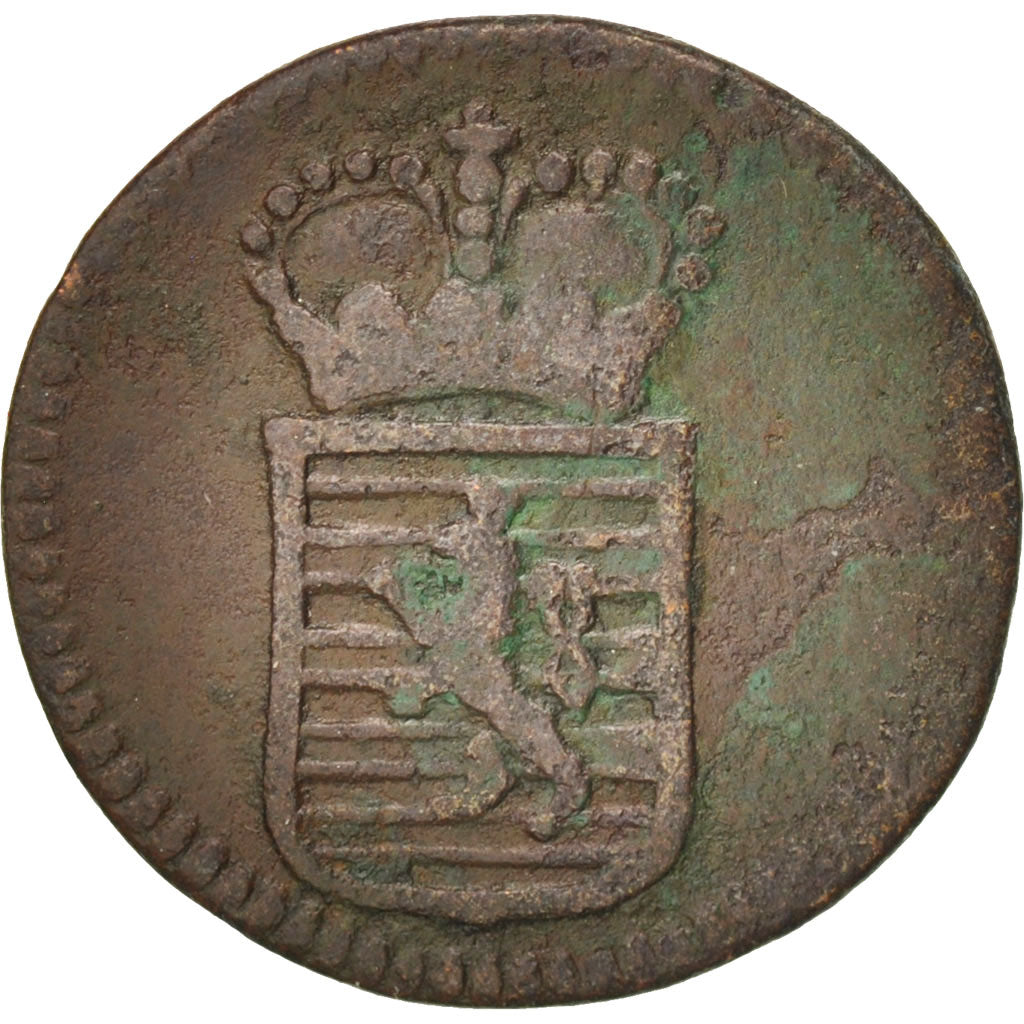 Luxembourg, Maria Theresa, 1/8 Sol, 1775, Brussels, VF(20-25), Copper, KM:5