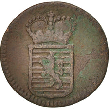 Luxembourg, Maria Theresa, 1/8 Sol, 1775, Brussels, VF(20-25), Copper, KM:5