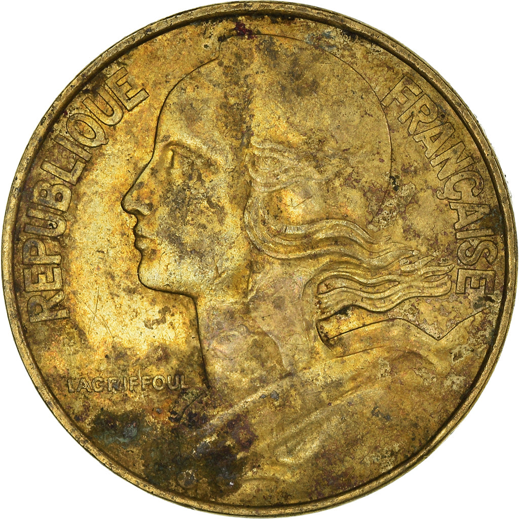 Moneta, Francia, 20 Centimes, 1978