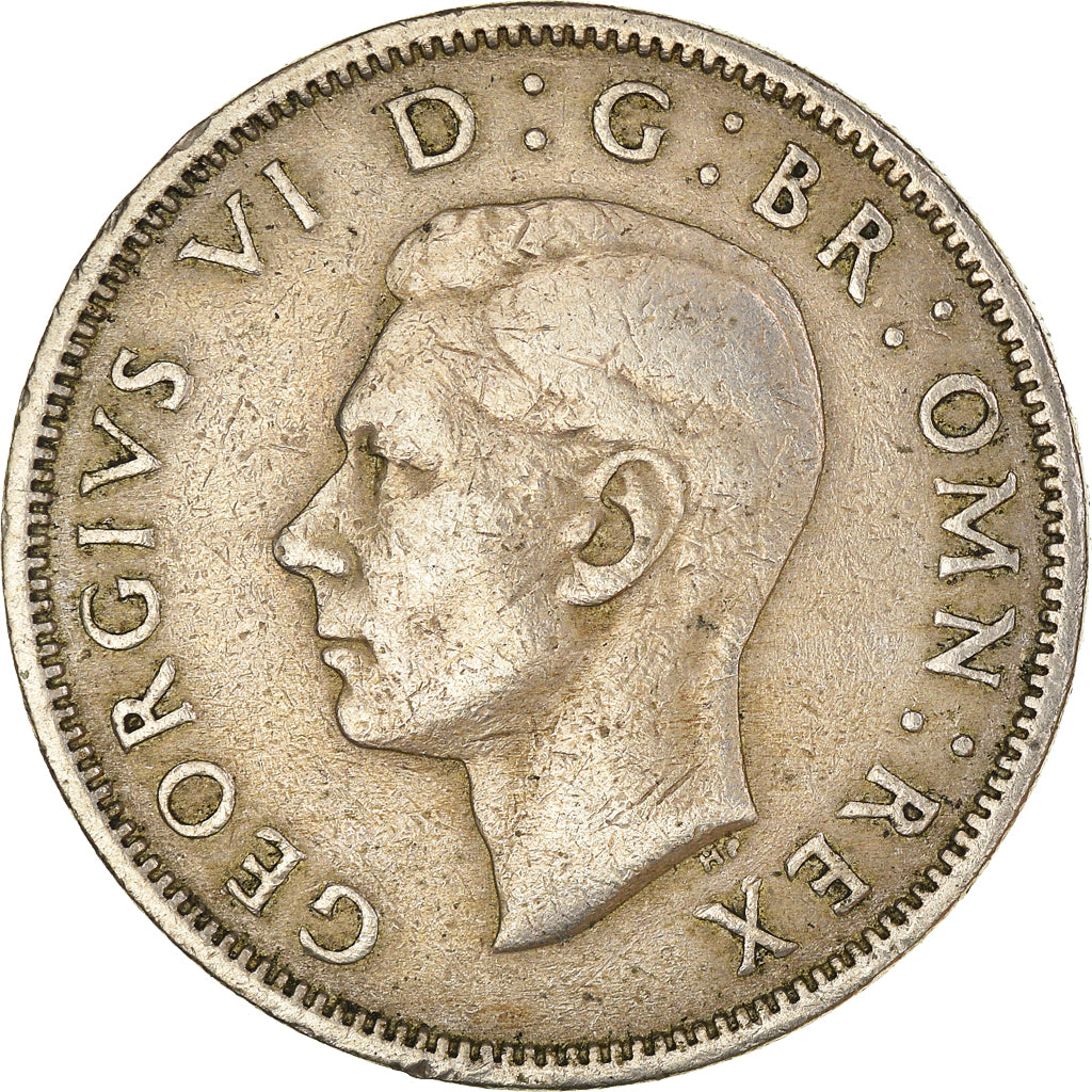 Monnaie, Grande-Bretagne, Florin, Two Shillings, 1948