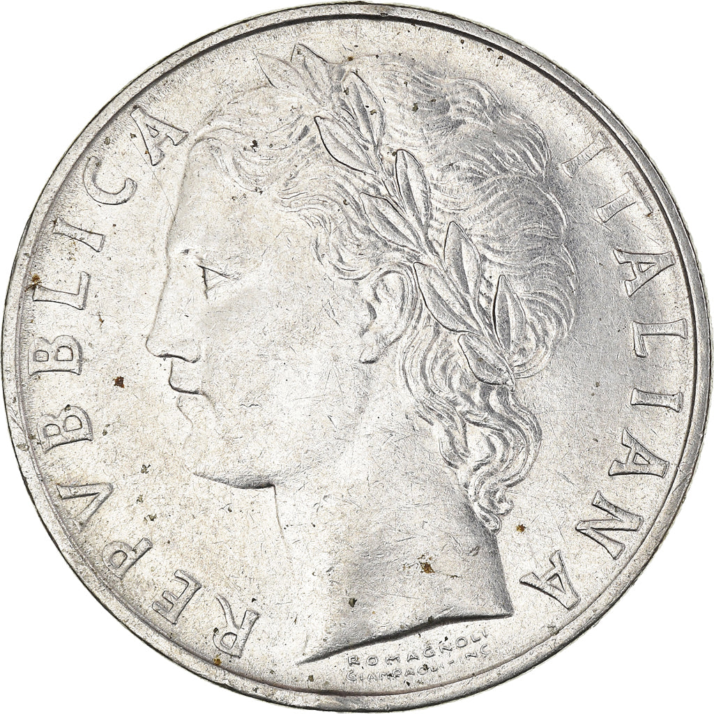 Moneda, Italia, 100 Lire, 1968