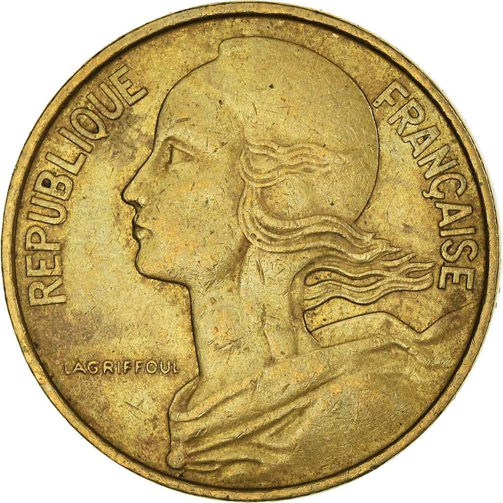 Coin, France, 10 Centimes, 1968