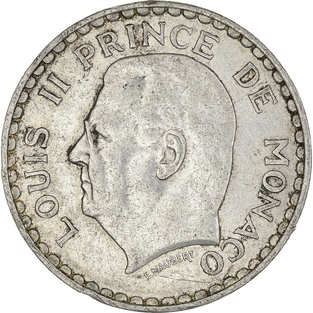 Moneta, Monaco, 5 Francs, 1945