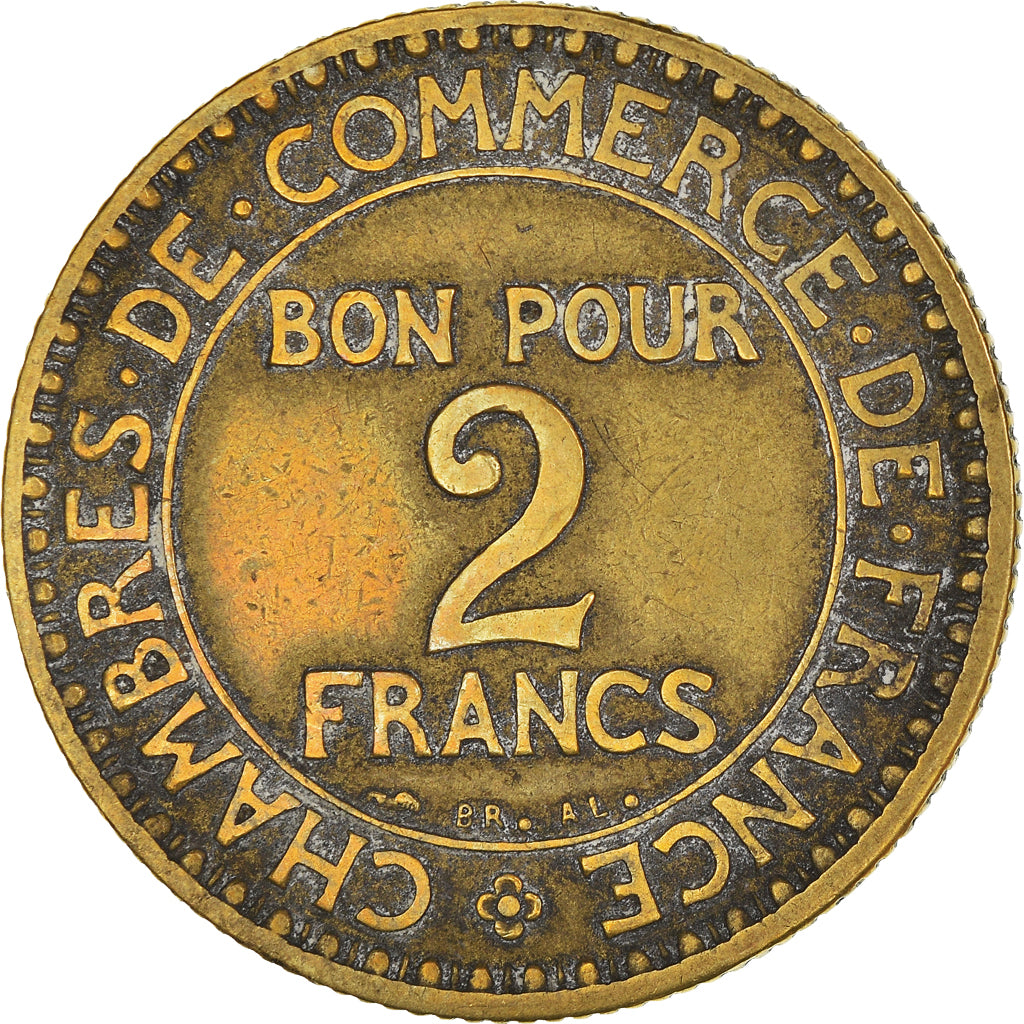 Moneta, Francia, 2 Francs, 1922