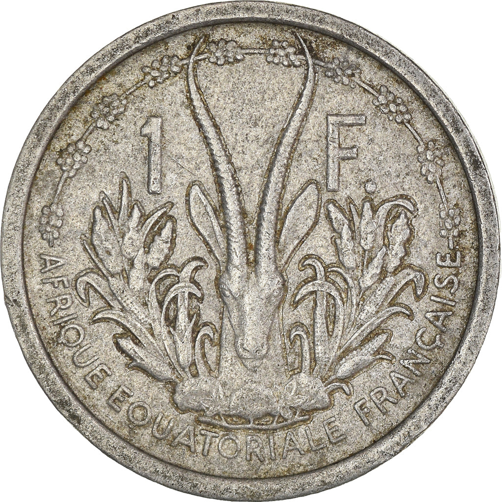 Monnaie, Afrique-Équatoriale française, Franc, 1948