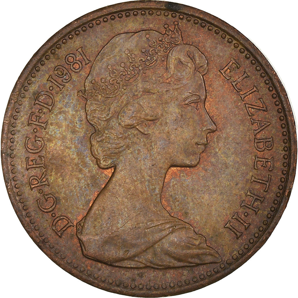 Moneta, Gran Bretagna, New Penny, 1981