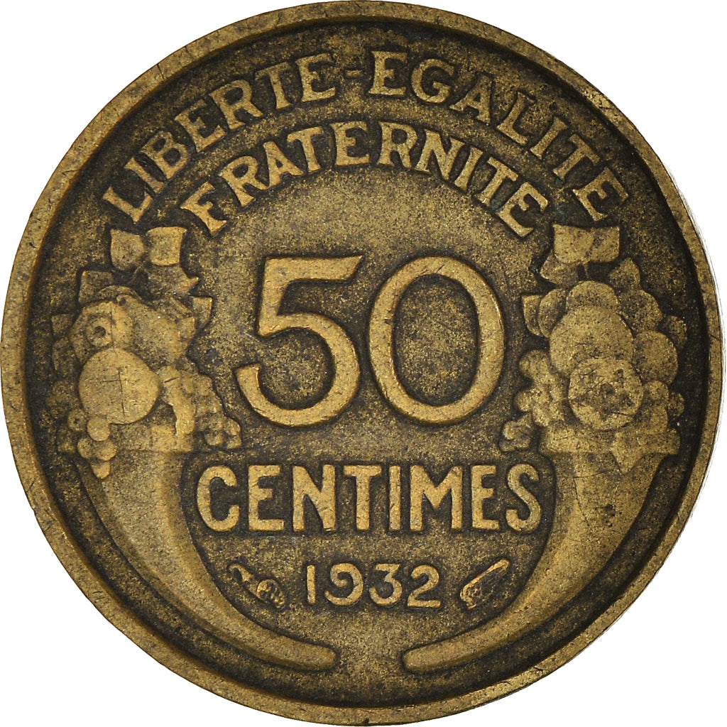 Moneta, Francia, 50 Centimes, 1932
