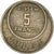 Monnaie, Tunisie, 5 Francs, 1954