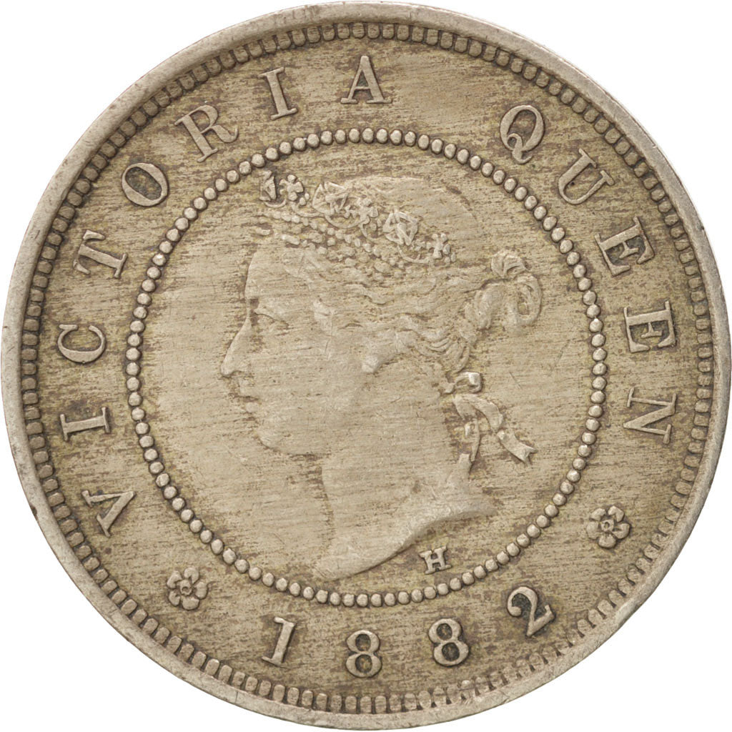 Jamaica, Victoria, Farthing, 1882, Heaton, EF(40-45), Copper-nickel, KM:15