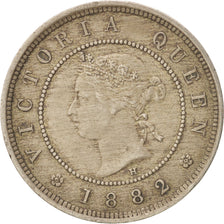 Jamaica, Victoria, Farthing, 1882, Heaton, EF(40-45), Copper-nickel, KM:15