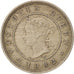 Jamaica, Victoria, Farthing, 1882, Heaton, EF(40-45), Copper-nickel, KM:15