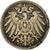 Monnaie, Empire allemand, 5 Pfennig, 1907