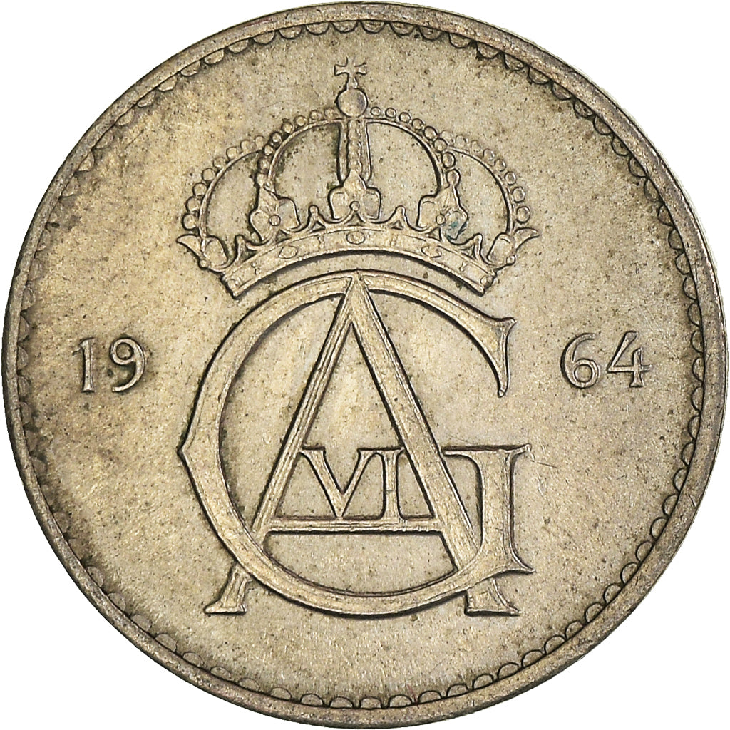 Münze, Schweden, 10 Öre, 1964