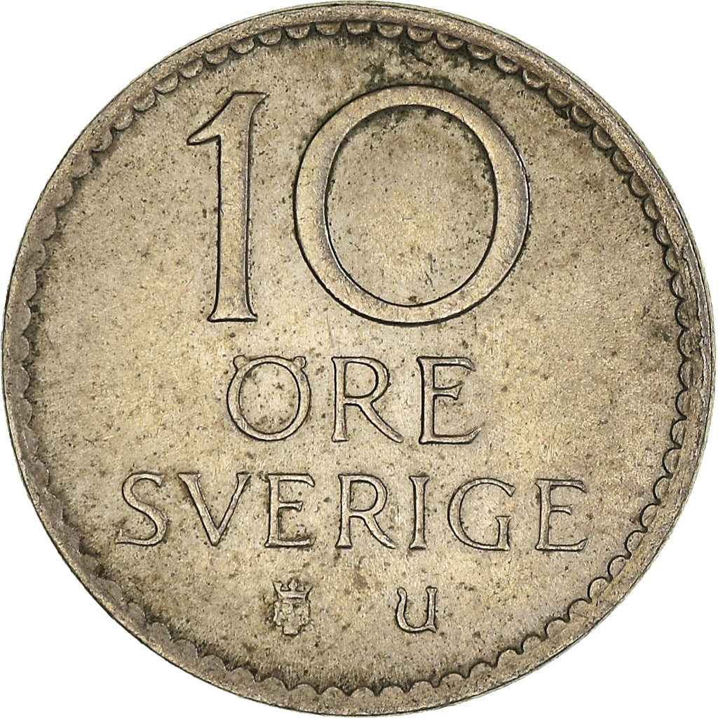 Münze, Schweden, 10 Öre, 1964