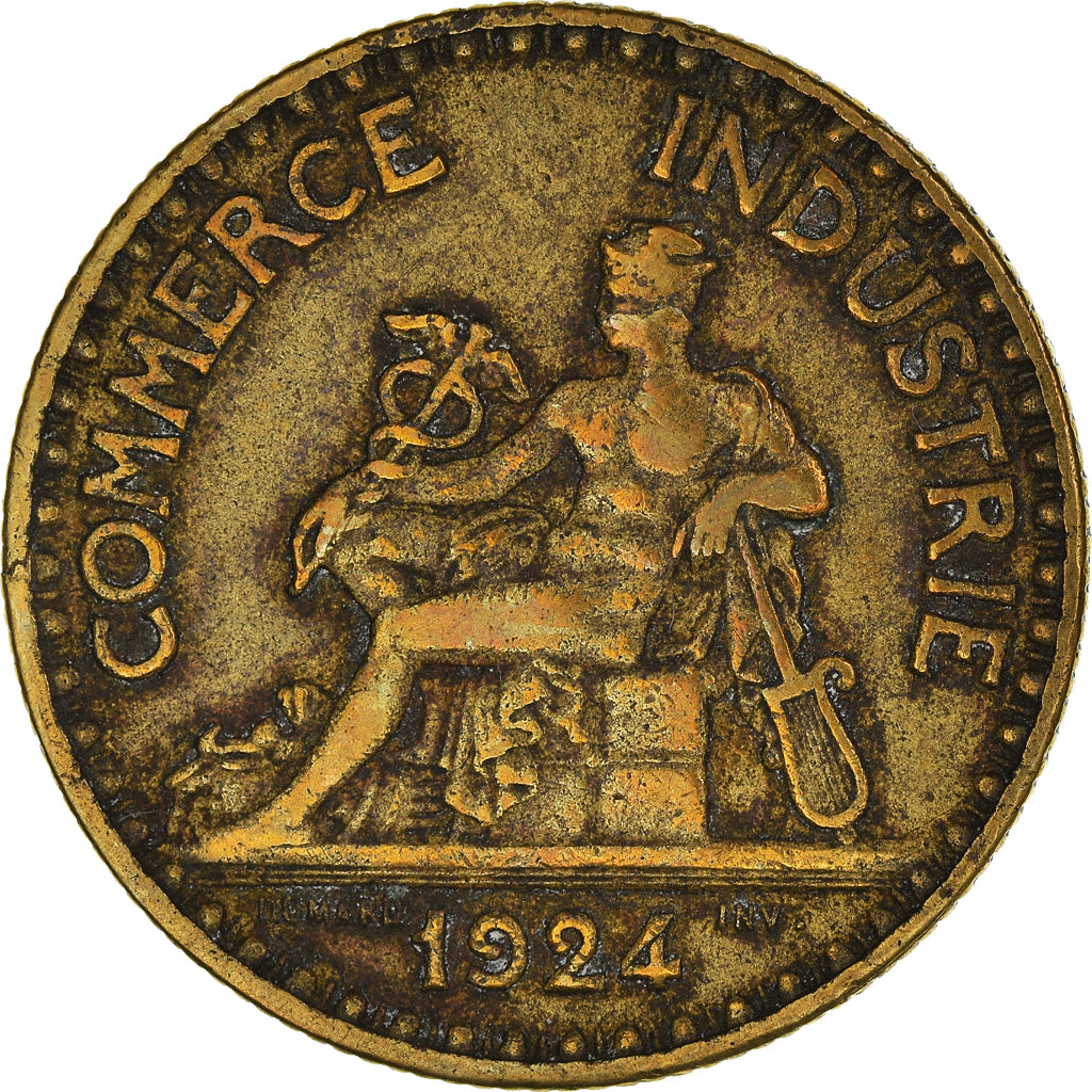 Moneta, Francia, 2 Francs, 1924