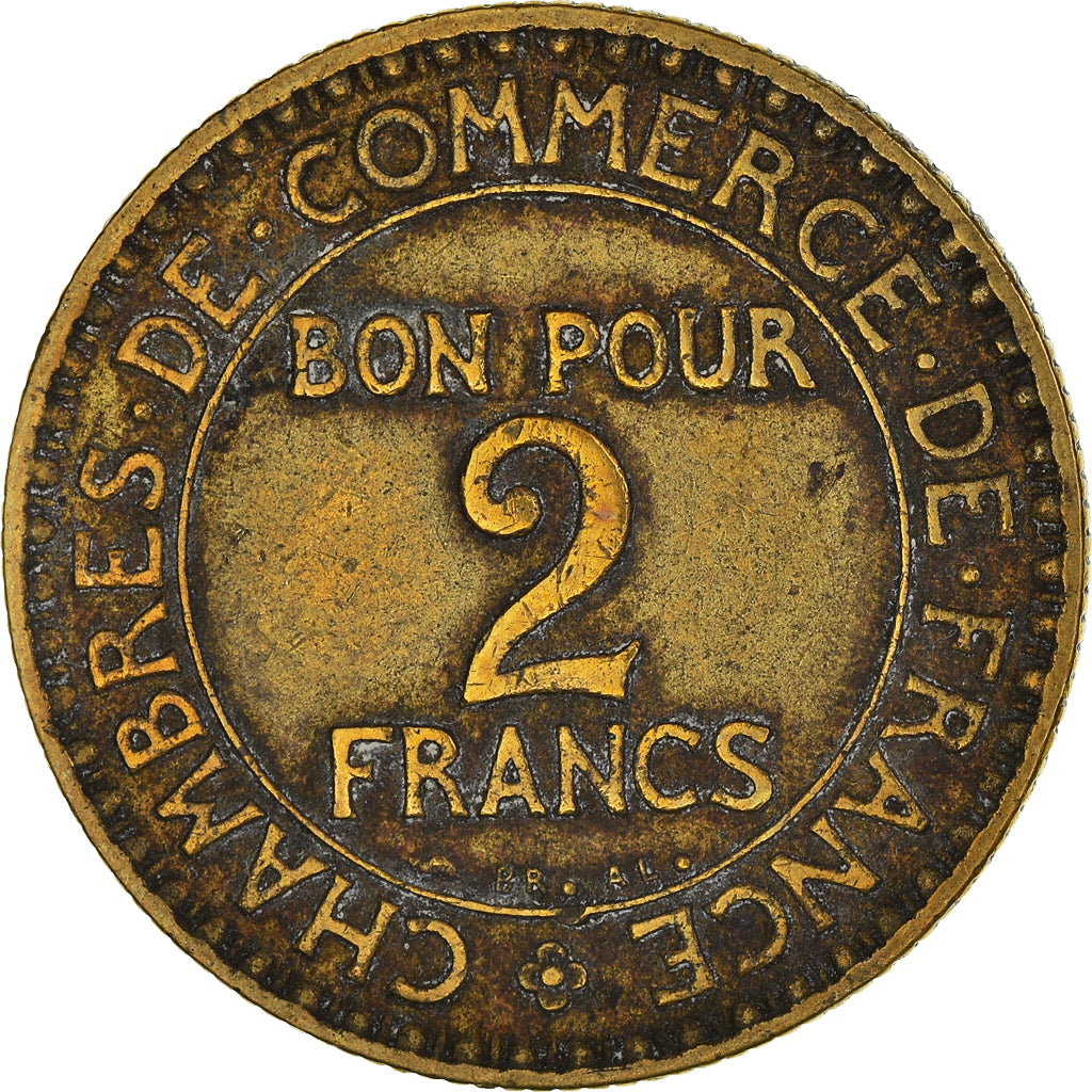 Moneta, Francia, 2 Francs, 1924