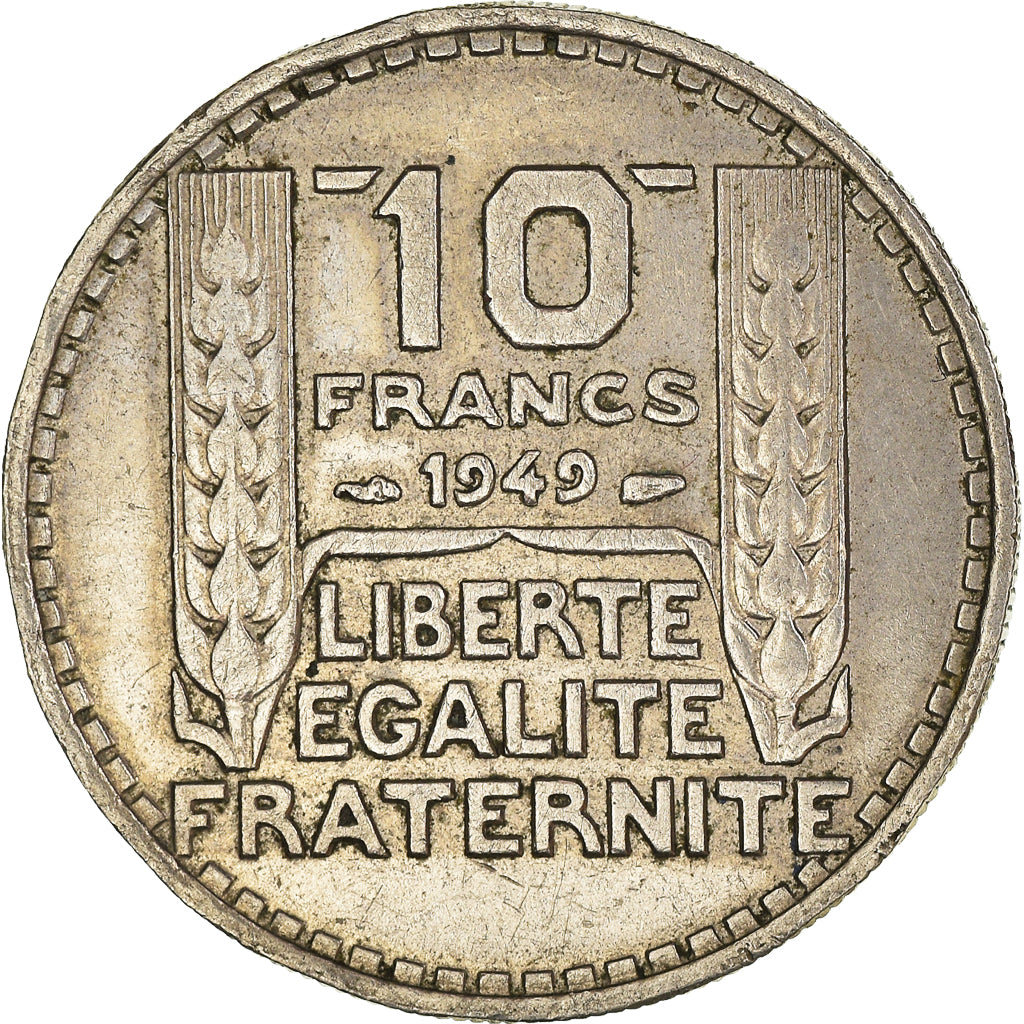 Münze, Frankreich, 10 Francs, 1949