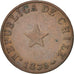 Chile, 1/2 Centavo, 1835, EF(40-45), Copper, KM:114