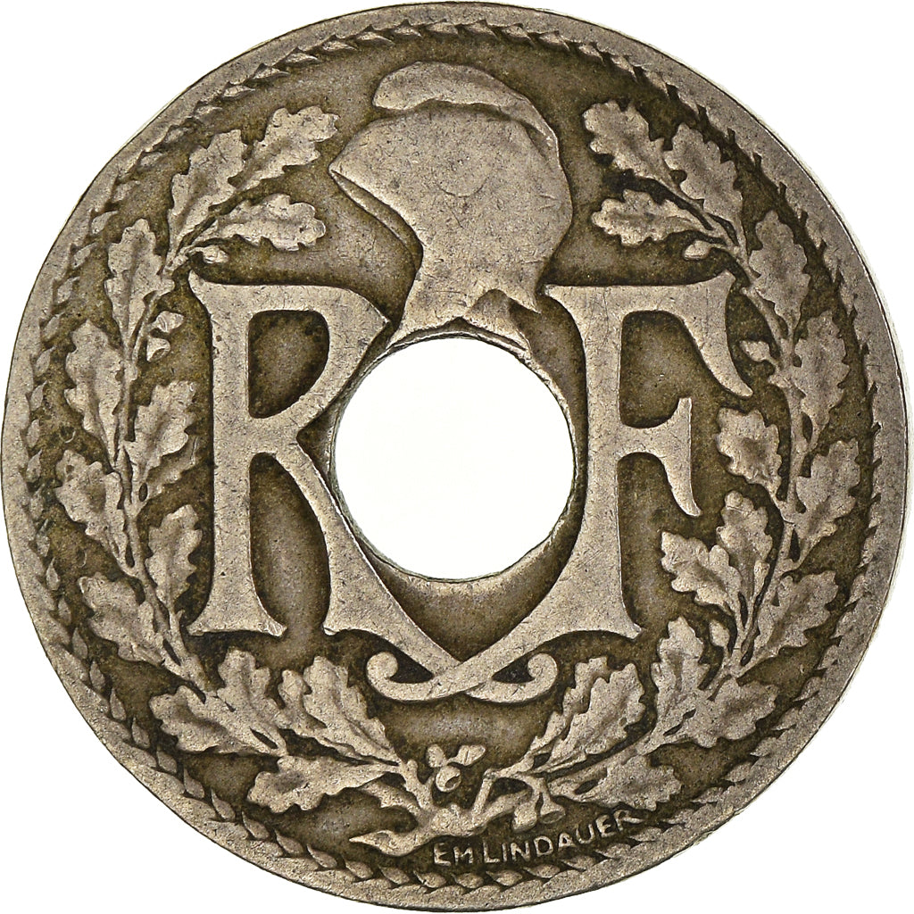 Coin, France, 10 Centimes, 1919