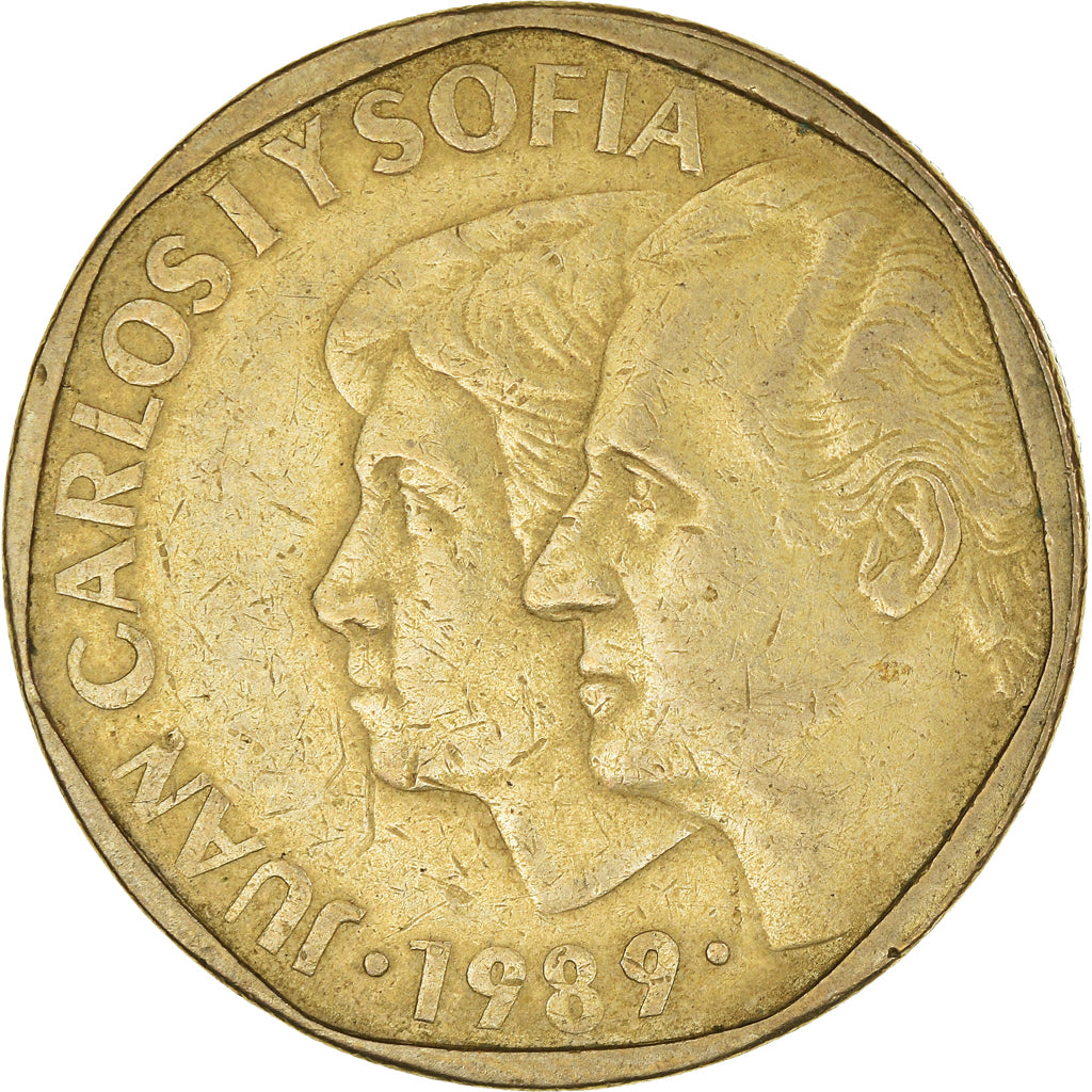 Monnaie, Espagne, 500 Pesetas, 1989