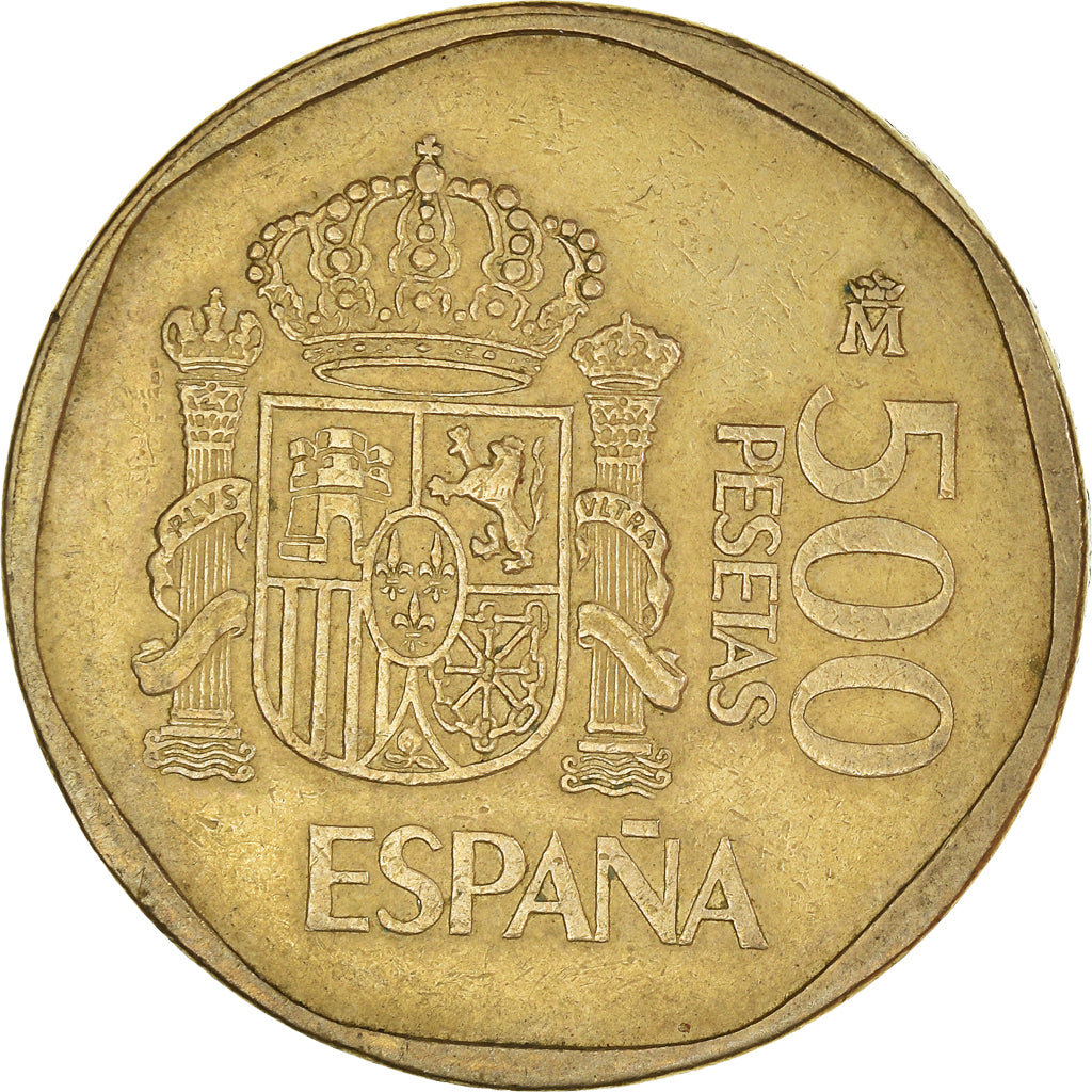 Monnaie, Espagne, 500 Pesetas, 1989