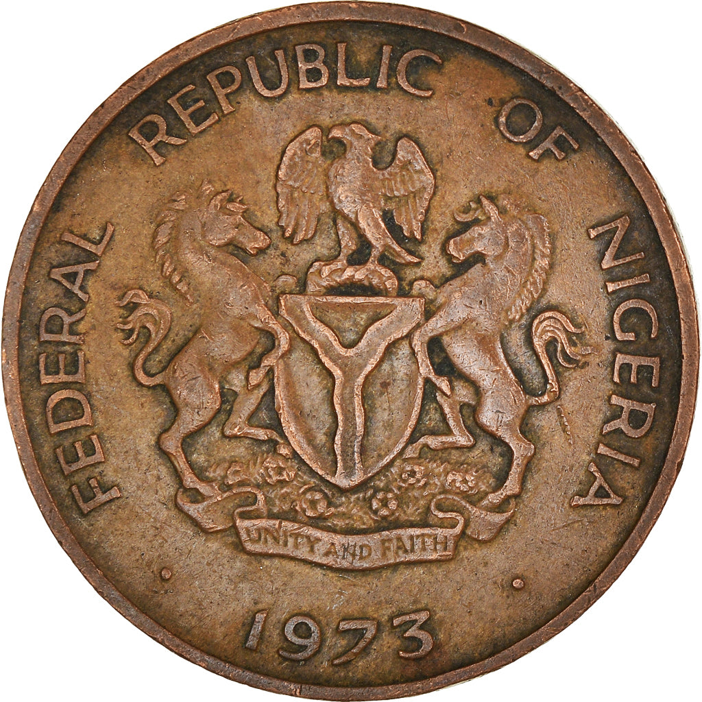 Monnaie, Nigéria, Kobo, 1973