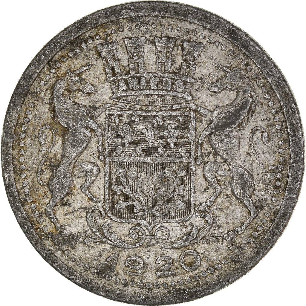 Moneta, Francia, 10 Centimes, 1920
