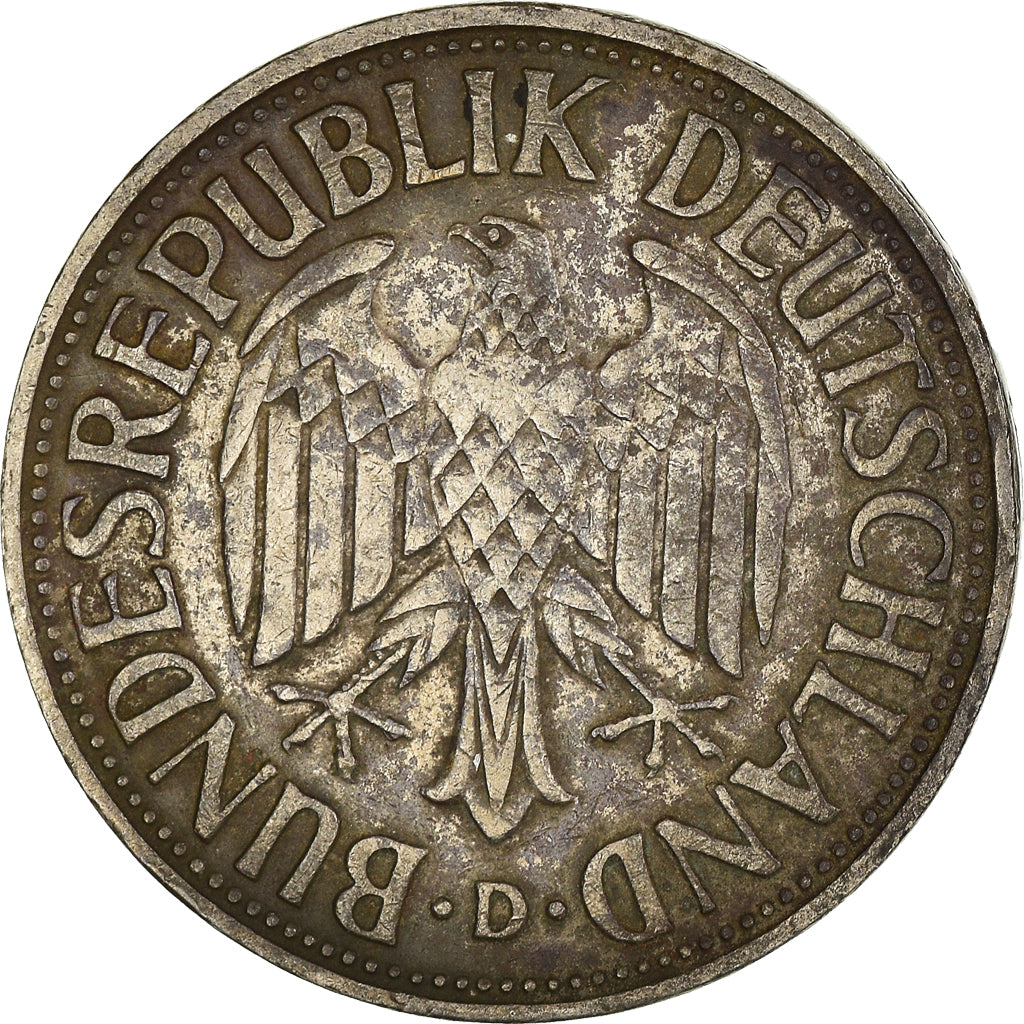 Monnaie, République fédérale allemande, Mark, 1950