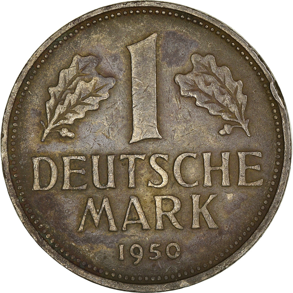 Monnaie, République fédérale allemande, Mark, 1950