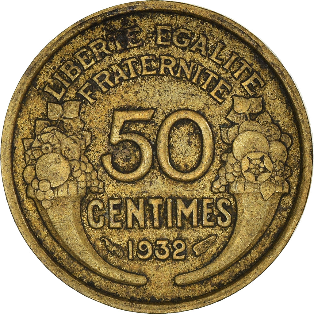 Moneta, Francia, 50 Centimes, 1932