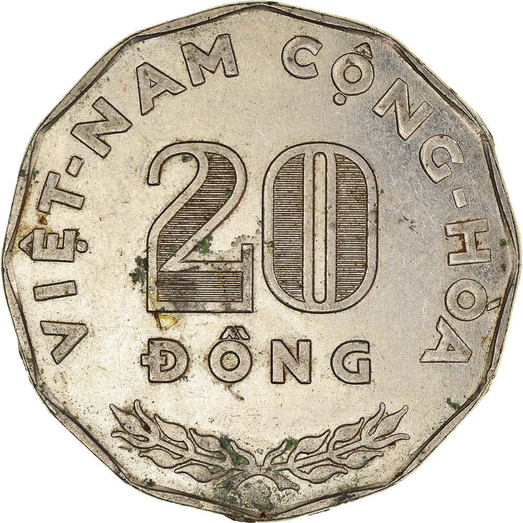 Münze, Viet Nam, 20 Dông, 1968