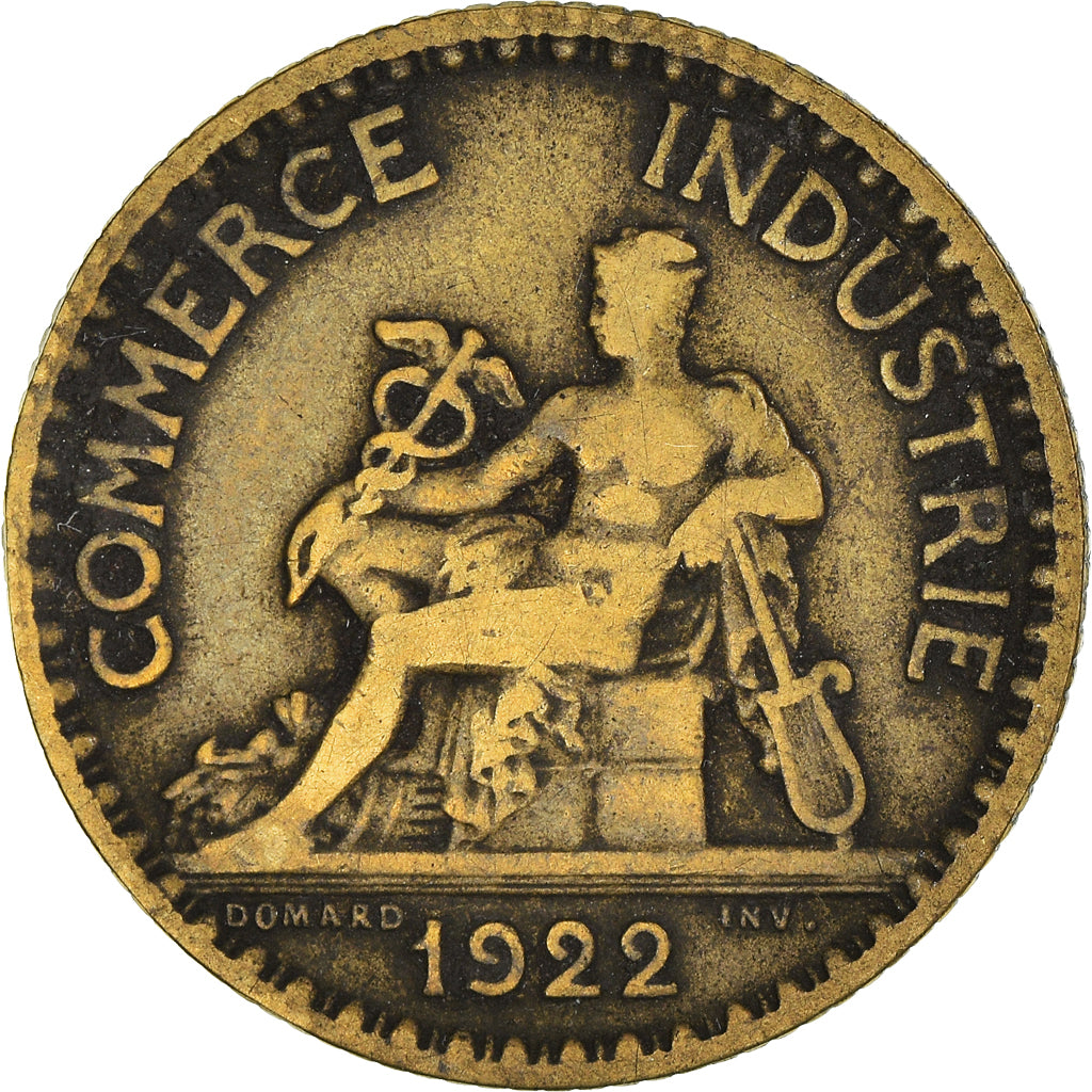 Monnaie, France, Franc, 1922