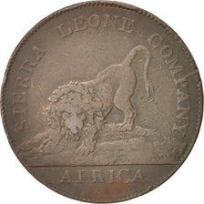 Sierra Leone, Penny, 1791, TB+, Bronze, KM:2.1