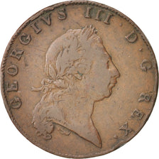 Bermuda, George III, Penny, 1793, VF(30-35), Copper, KM:5