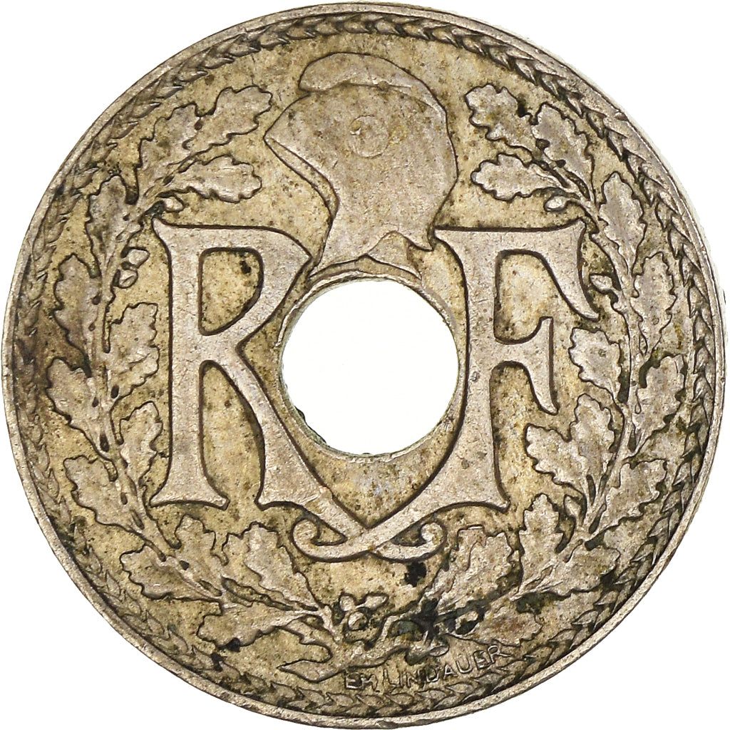 Moeda, França, 5 Centimes, 1936