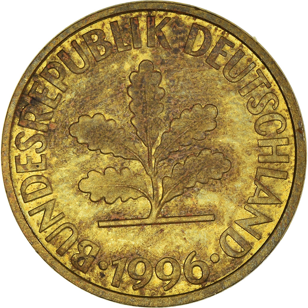 Moneta, Niemcy - RFN, 10 Pfennig, 1996