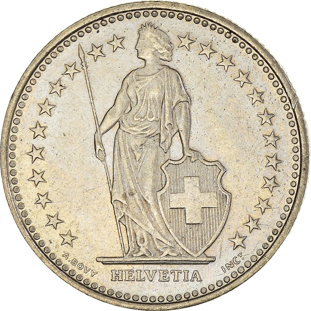Moneta, Szwajcaria, 1/2 Franc, 1990