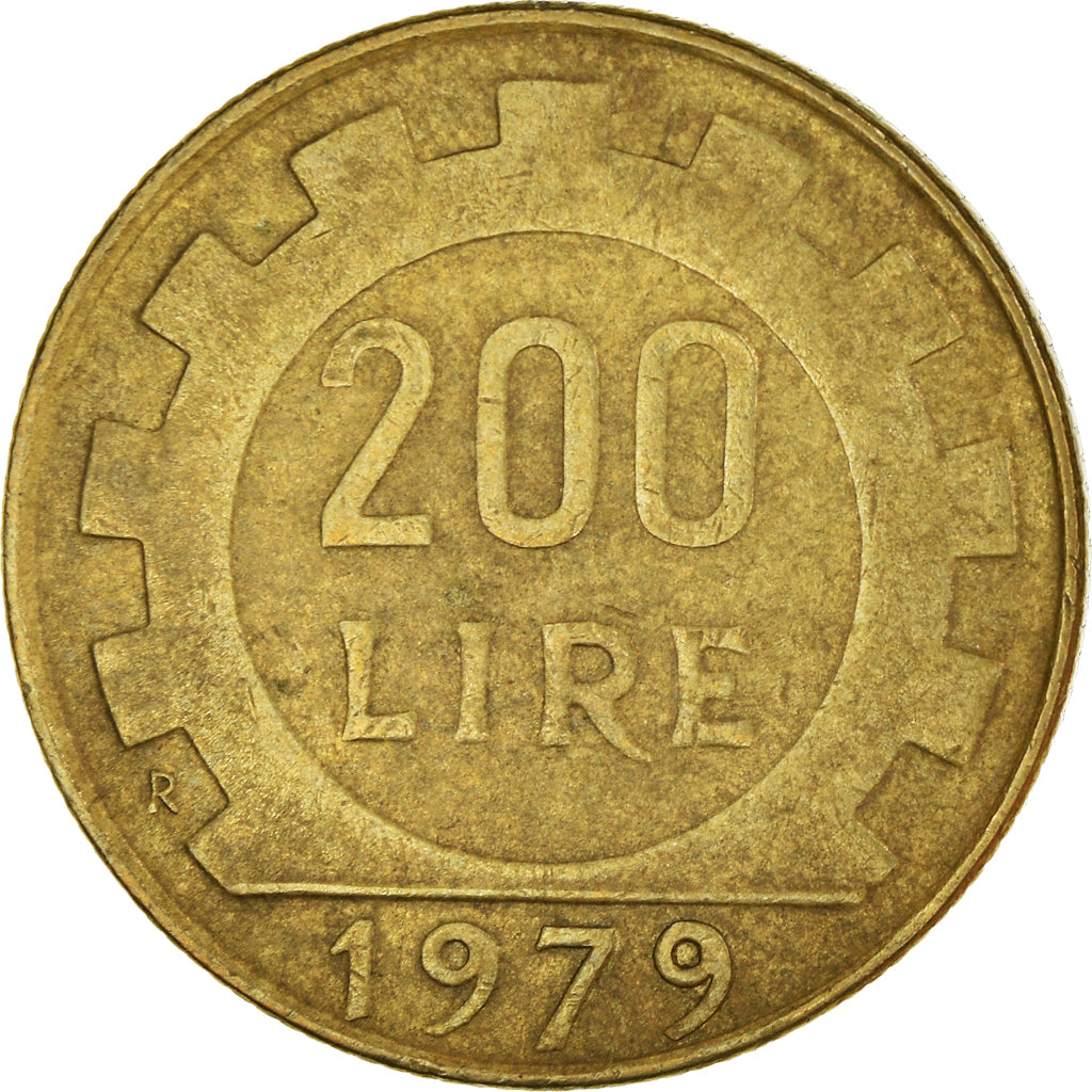 Munten, Italië, 200 Lire, 1979