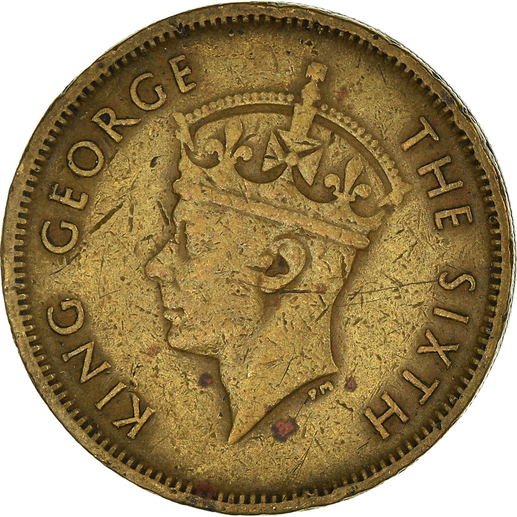 Coin, Hong Kong, 10 Cents, 1948