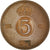 Moneta, Svezia, 5 Öre, 1960