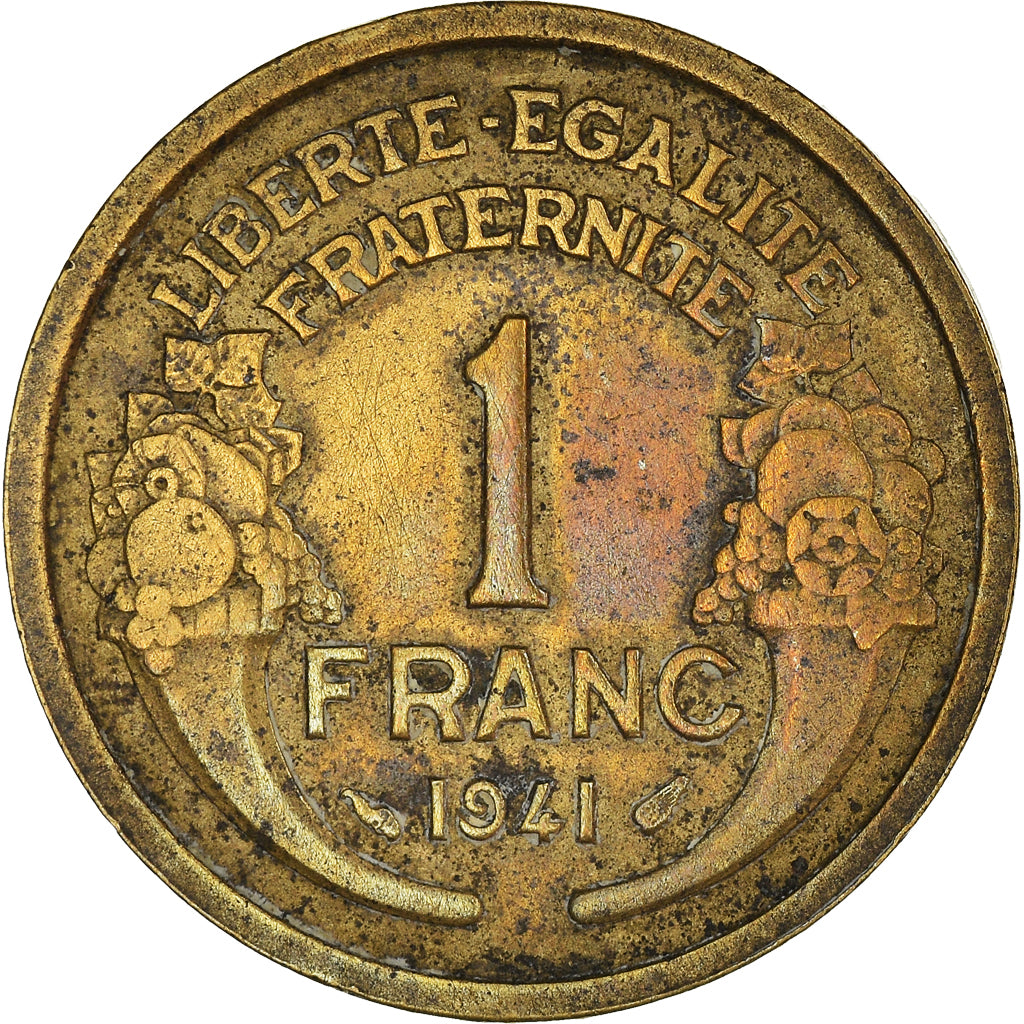 Monnaie, France, Franc, 1941