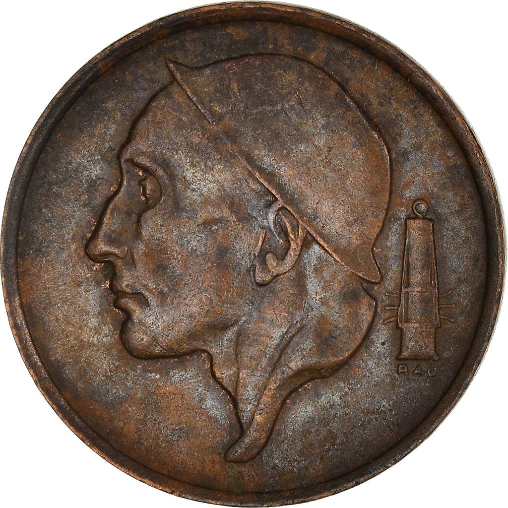 Moneta, Belgio, 50 Centimes, 1965