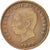 Moneta, Kambodża, 10 Centimes, 1860, EF(40-45), Bronze, KM:M3